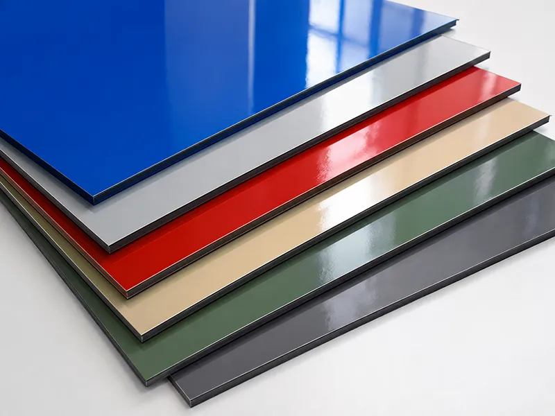 Colour Coated Aluminium Sheet 1